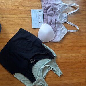 Kindred Bravely Sz L Busty and Larken X sz L Nursing and Pumping Bra Bundle
